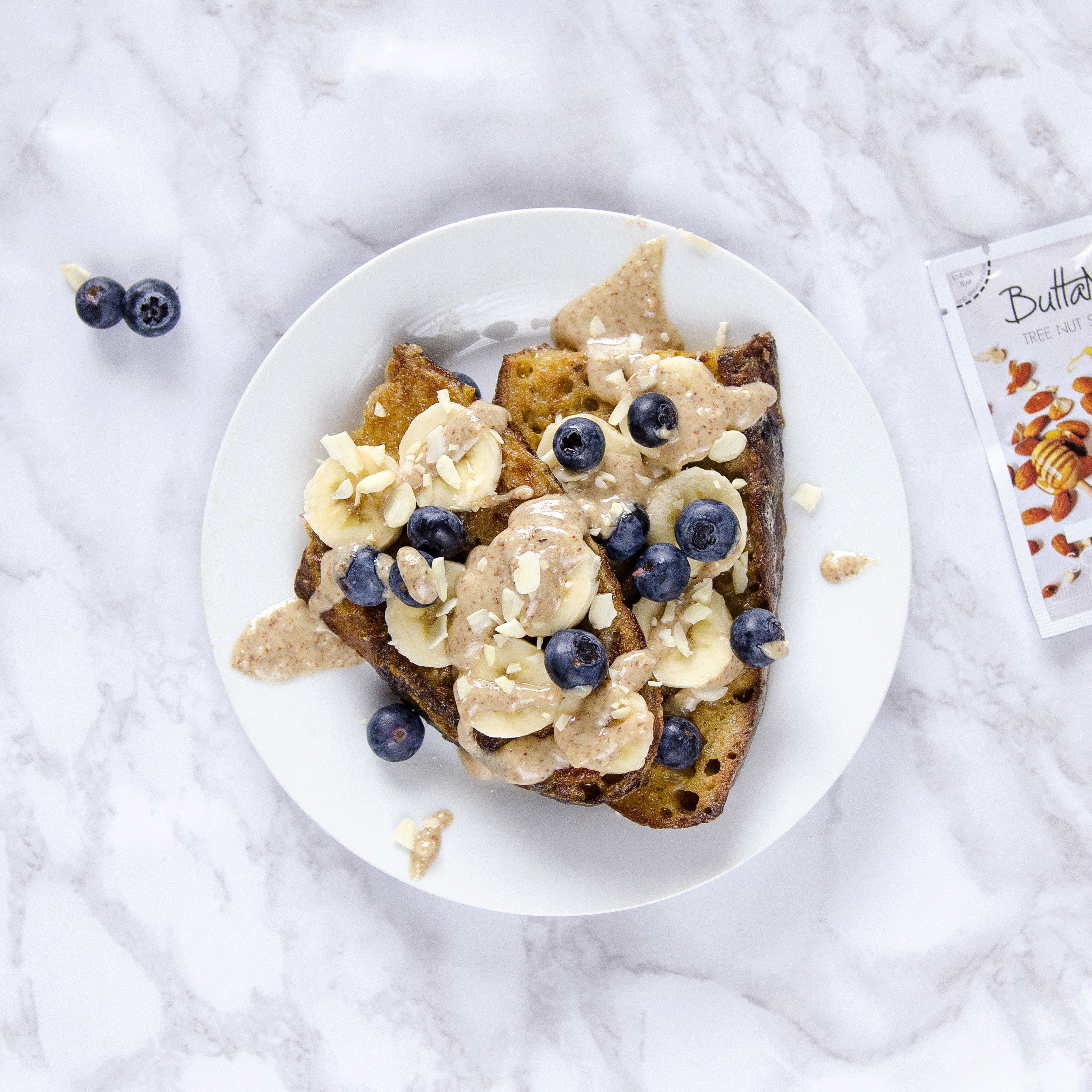 Messy Almond French Toast