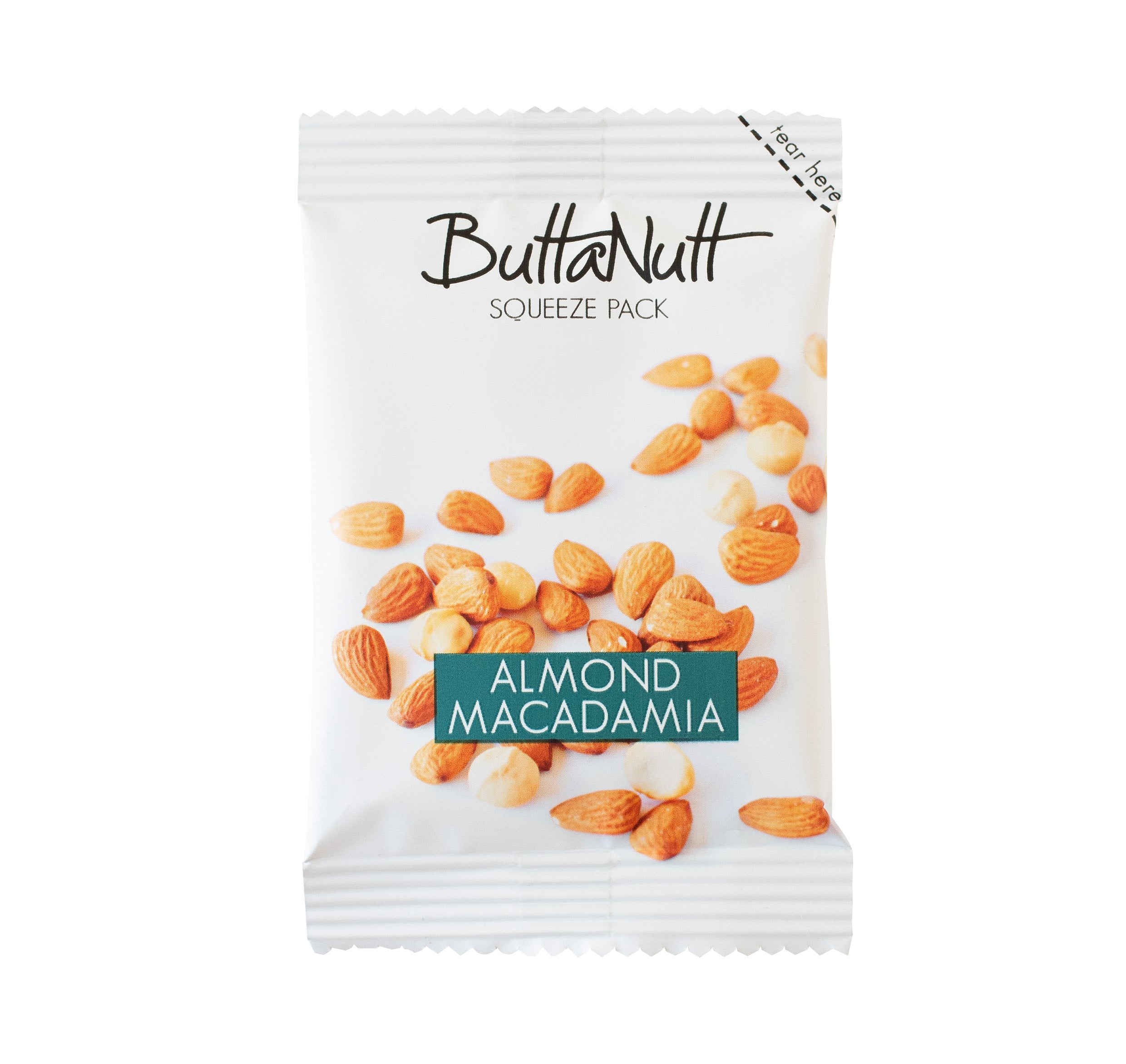 Almond Macadamia nut butter Squeeze Pack (32g)