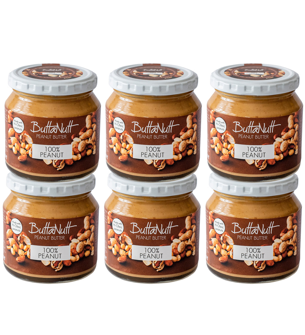 6x 100% Peanut butter 250g (Unit- R23.91 ex Vat)